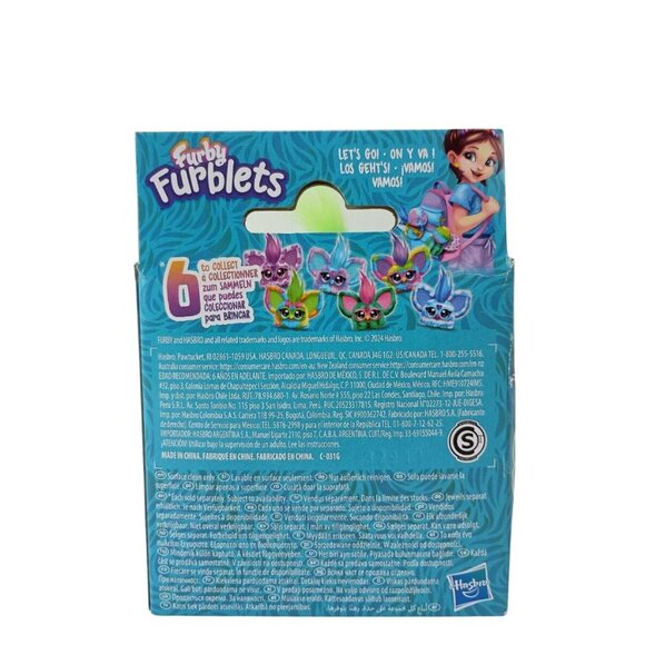 Furby Furblets PIX-ELLE Electronic Mini Plush Toy Keychain Music Furbish Phases! - Picture 10 of 10